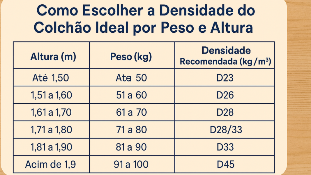 Guia Completo: Como Escolher a Densidade Ideal do Colchão - Blog BV ...