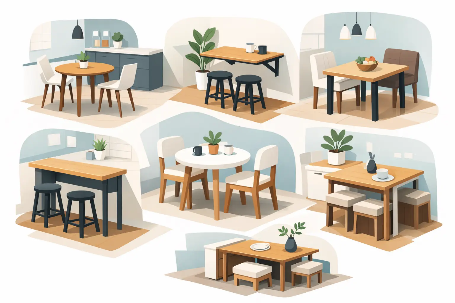 melhores-mesas-para-cozinha-compacta