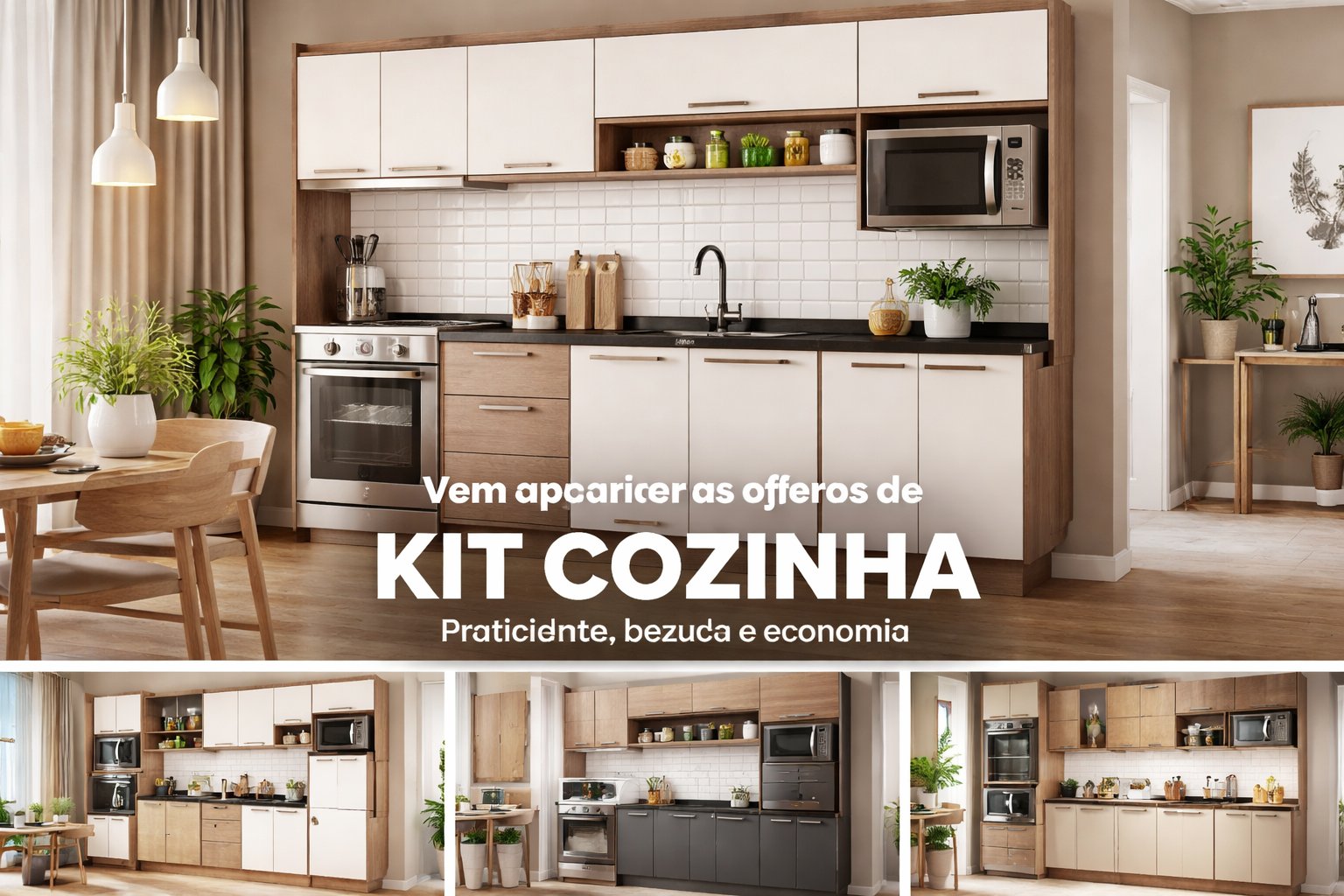 Ofertas imperdíveis de kit cozinha