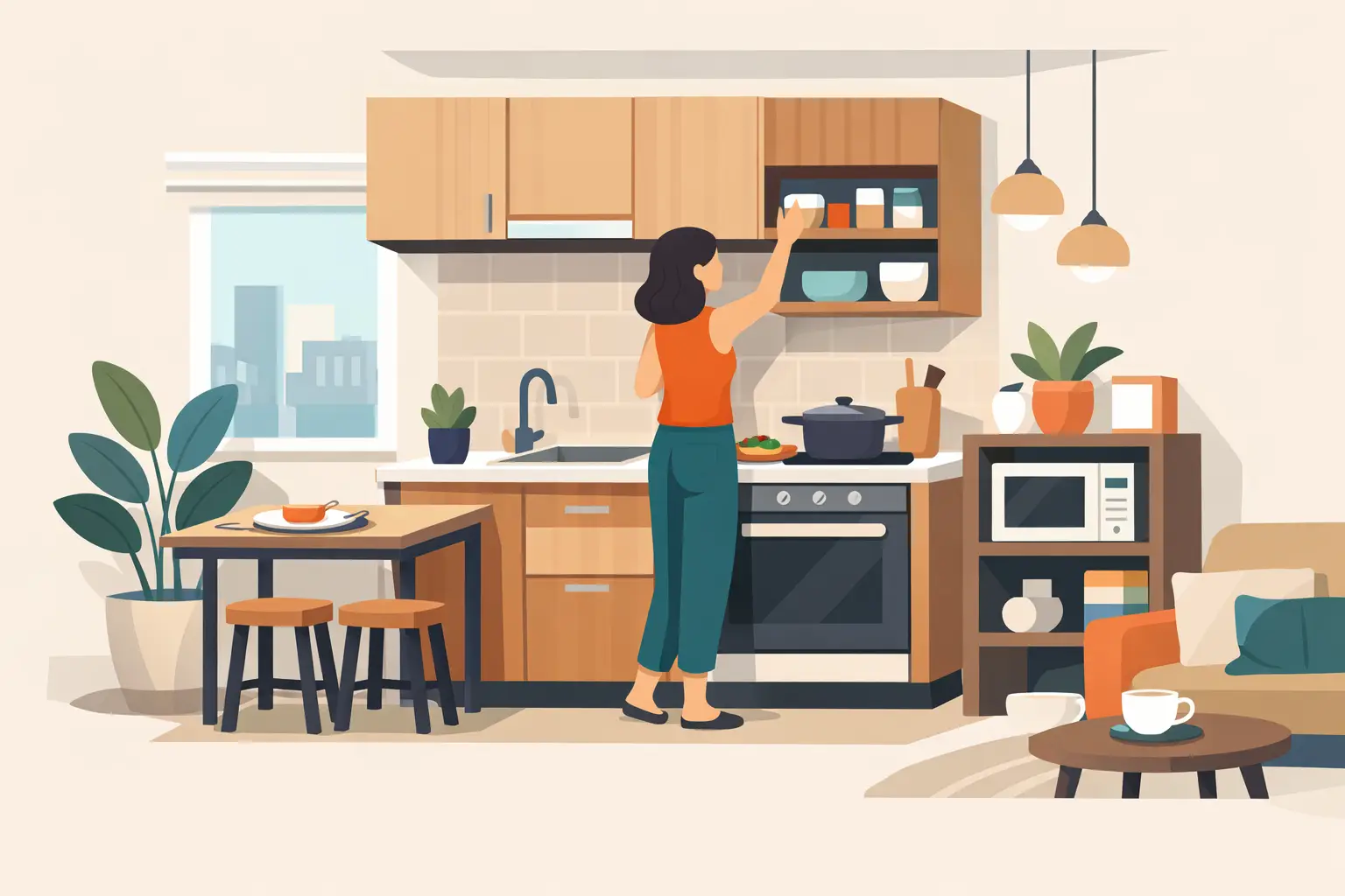 como-aproveitar-cozinha-compacta