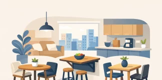 8 melhores mesas para apartamento pequeno