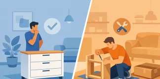 Móvel montado ou desmontado: qual escolher?