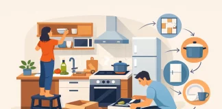 Como montar cozinha funcional pequena em 8 passos