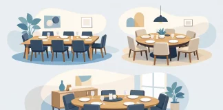 Mesa para seis lugares: como escolher o modelo ideal mesa para seis lugares em madeira