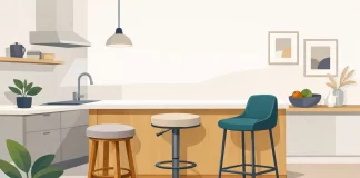 Melhores bancos para cozinha pequena: escolha certa