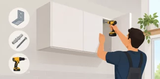 Como montar armário aéreo com segurança em casa